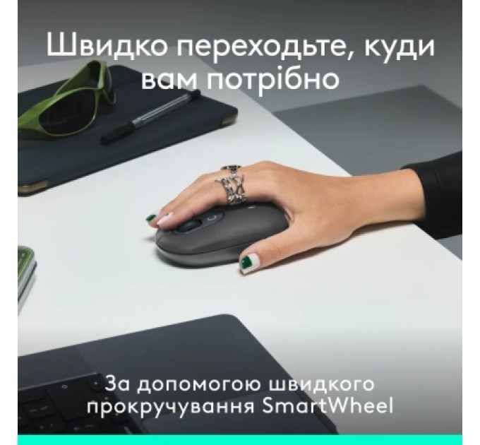 Logitech Комплект Logitech POP Icon Combo Bluetooth UA Graphite (920-013156)