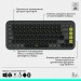 Logitech Комплект Logitech POP Icon Combo Bluetooth UA Graphite (920-013156)