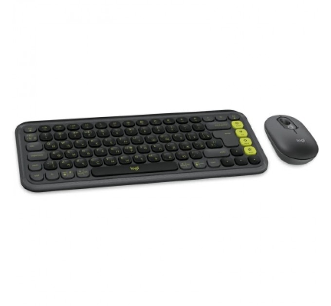 Logitech Комплект Logitech POP Icon Combo Bluetooth UA Graphite (920-013156)