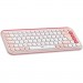 Logitech Комплект Logitech POP Icon Combo Bluetooth UA Rose (920-013142)