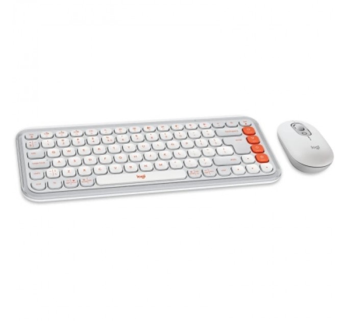 Logitech Комплект Logitech POP Icon Combo Bluetooth UA Off-White (920-013141)