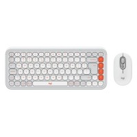 Комплект Logitech POP Icon Combo Bluetooth UA Off-White (920-013141)