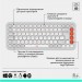 Logitech Комплект Logitech POP Icon Combo Bluetooth UA Off-White (920-013141)