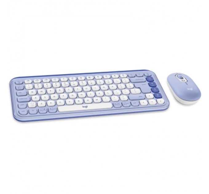Logitech Комплект Logitech POP Icon Combo Bluetooth UA Lilac (920-013078)