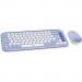 Logitech Комплект Logitech POP Icon Combo Bluetooth UA Lilac (920-013078)
