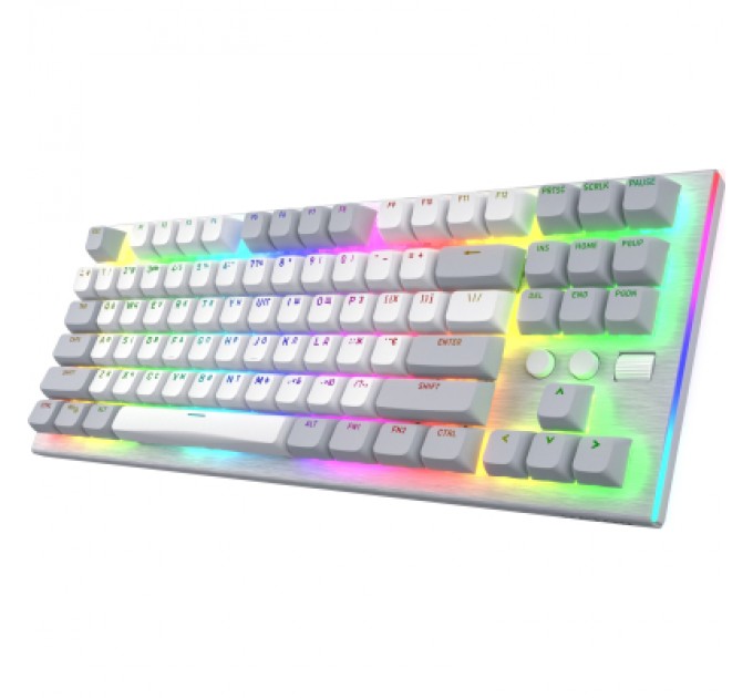 Hator Клавіатура Hator Gravity TKL Orange USB White (HTK561UA)