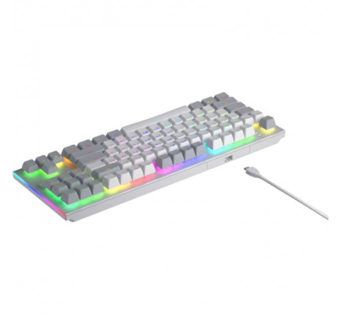 Hator Клавіатура Hator Gravity TKL Orange USB White (HTK561UA)