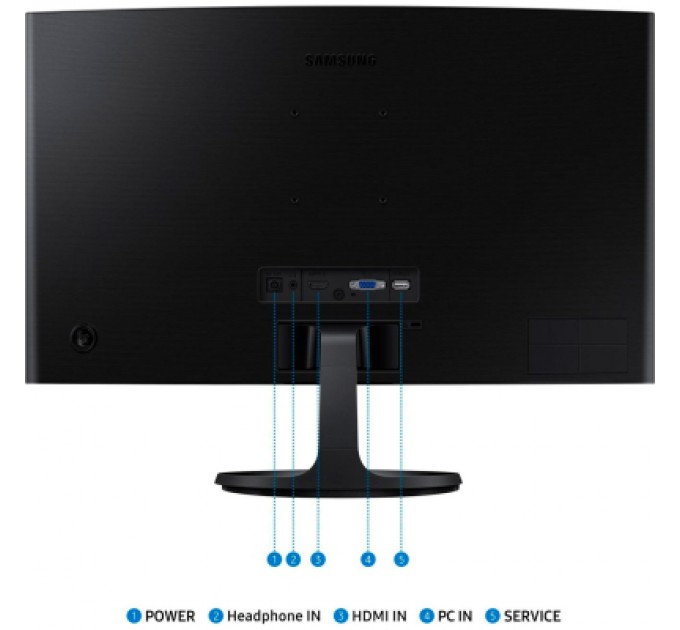 Samsung Монітор Samsung LS27D360GAIXCI