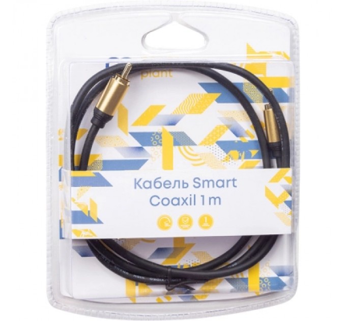 PowerPlant Кабель мультимедійний RCA to RCA 1.0m 26AWG PowerPlant (CA911752)