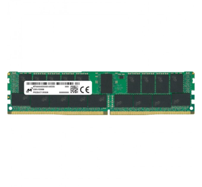 Micron Модуль пам'яті для сервера Micron DDR4 RDIMM 32GB 1Rx4 3200 CL22 (16Gbit) (Single Pack) (MTA18ASF4G72PZ-3G2R)