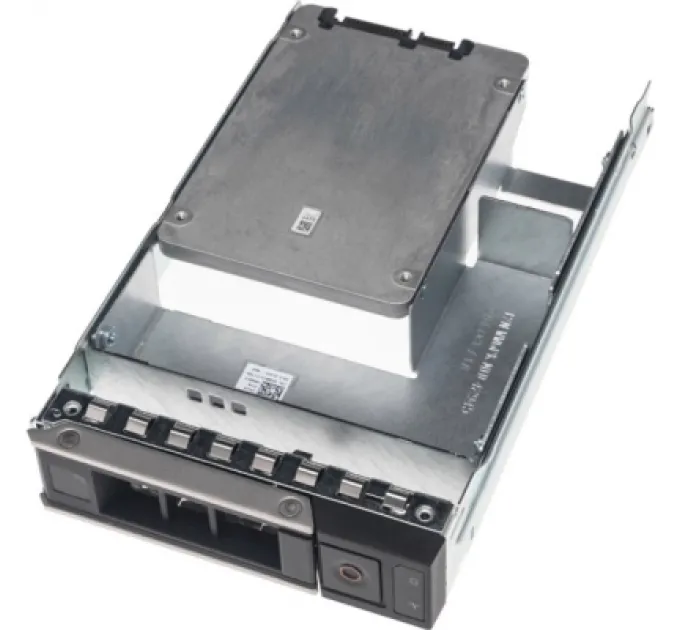 Dell Накопичувач SSD для сервера Dell 1.92TB SSD SAS 12Gbps RI FIPS-140 SED 512e 2.5" w/3.5" HYB CARR PM6 1 DWPD CUS Kit (345-BBWE)