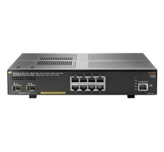 HP Комутатор мережевий HP 2930F-8GPoE+2SFP+ (JL258A) (JL258A)