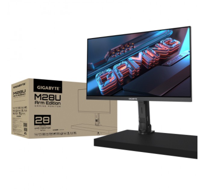 GIGABYTE Монітор GIGABYTE M28U ArmEdition Gaming Monitor (M28U Arm Edition Gaming Monito)