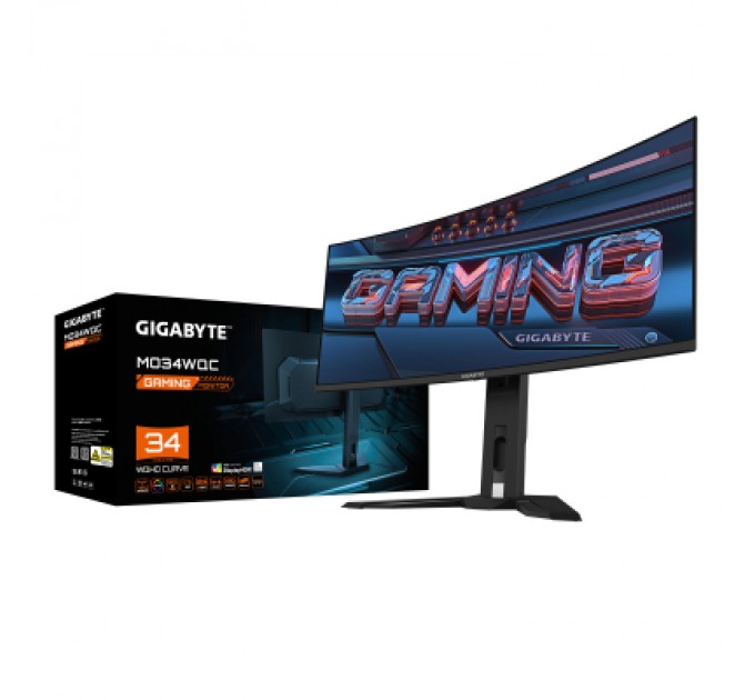 GIGABYTE Монітор GIGABYTE MO34WQC Gaming Monitor