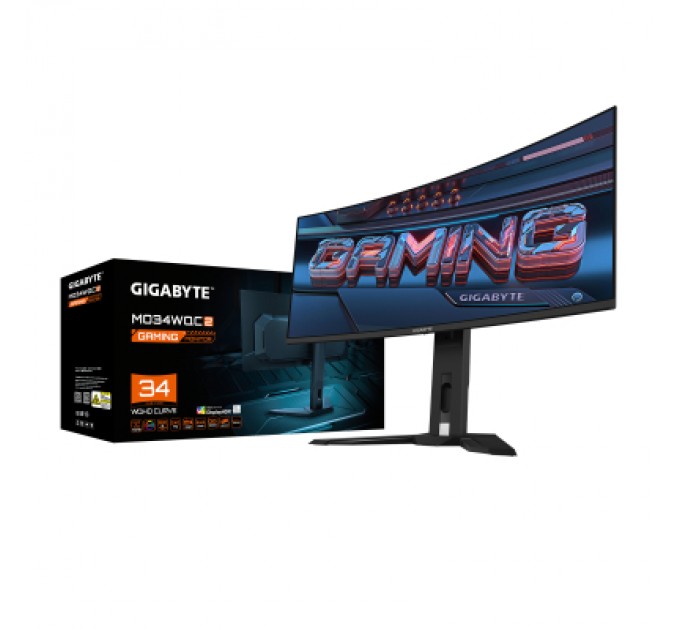 GIGABYTE Монітор GIGABYTE MO34WQC2 Gaming Monitor