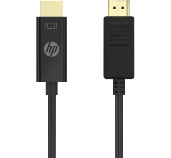 HP Кабель мультимедійний DisplayPort to HDMI 1.0m 4K 60hz Active (40902160) HP (DHC-DP04-01M)