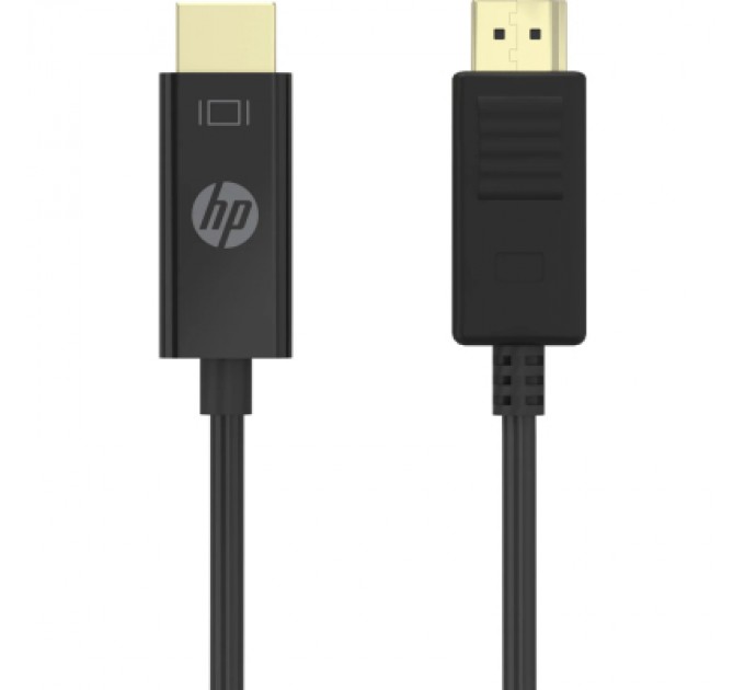 HP Кабель мультимедійний DisplayPort to HDMI 2.0m 4K 60hz Active (40902160) HP (DHC-DP04-02M)