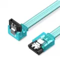 Vention Кабель для передачі даних SATA 3.0 7pin F/F 0.5m L Blue Vention (KDDSD)