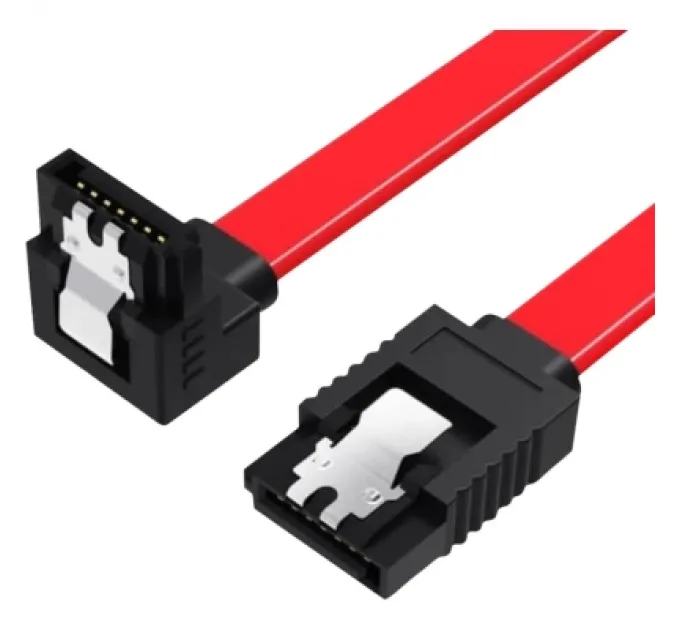 Vention Кабель для передачі даних SATA 3.0 7pin F/F 0.5m L Red Vention (KDDRD)