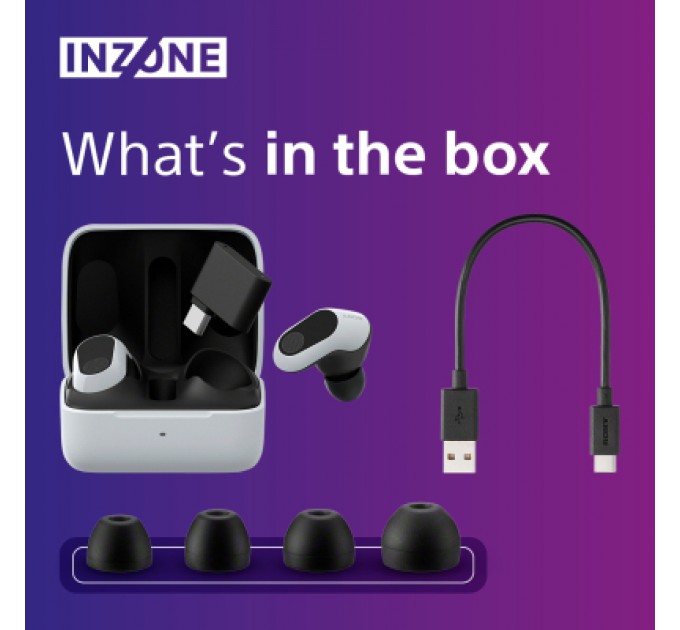 Sony Навушники Sony INZONE Buds White (WFG700NW.CE7)