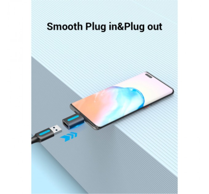 Vention Перехідник USB 2.0 Type-C to USB AF (OTG) Vention (CDTB0)