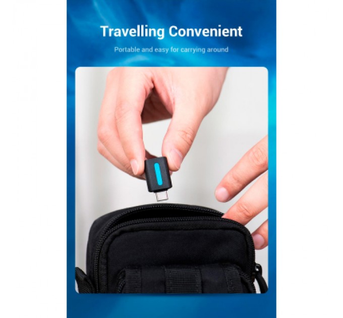 Vention Перехідник USB 2.0 Type-C to USB AF (OTG) Vention (CDTB0)