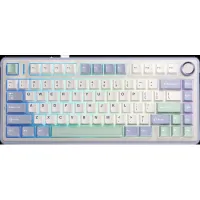 Клавіатура Aula F75 Gasket Greywood V3 switch Hot-Swap PBT Wireless/Bluetooth/USB White (6948391208640)