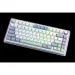 Aula Клавіатура Aula F75 Gasket Greywood V3 switch Hot-Swap PBT Wireless/Bluetooth/USB White (6948391208640)