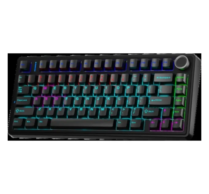 Aula Клавіатура Aula F75 keycap KRGD Blue USB UA Black (6948391202846)