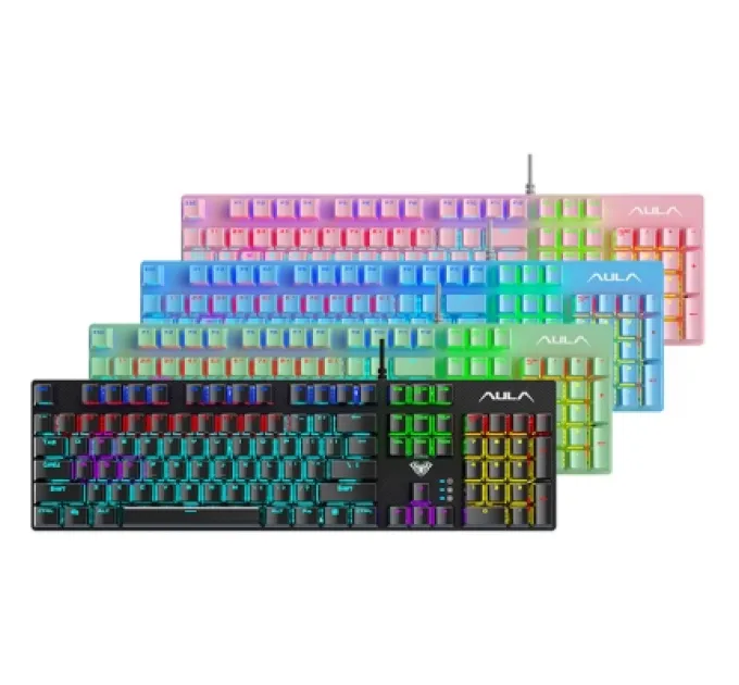 Aula Клавіатура Aula S2022 KRGD Blue Hot-Swap USB UA Black (6948391202235)