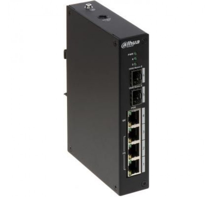 Dahua Комутатор мережевий Dahua DH-PFS4206-4P-120
