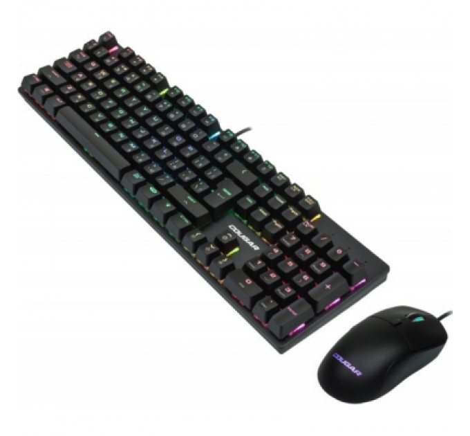 Cougar Комплект Cougar Combat Keyboard and Mouse USB Black (Combat)