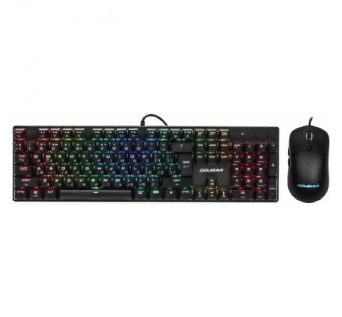 Cougar Комплект Cougar Combat Keyboard and Mouse USB Black (Combat)