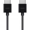 Belkin Кабель мультимедійний HDMI to HDMI 2.0m v2.1 High Speed Ethernet Belkin (AV10175BT2MBKV2)