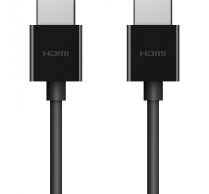 Belkin Кабель мультимедійний HDMI to HDMI 2.0m v2.1 High Speed Ethernet Belkin (AV10175BT2MBKV2)