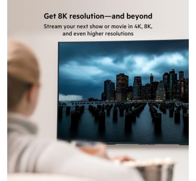 Belkin Кабель мультимедійний HDMI to HDMI 2.0m v2.1 High Speed Ethernet Belkin (AV10175BT2MBKV2)