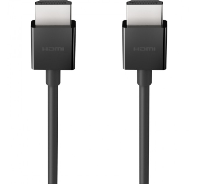 Belkin Кабель мультимедійний HDMI to HDMI 2.0m v2.1 High Speed Ethernet Belkin (AV10175BT2MBKV2)