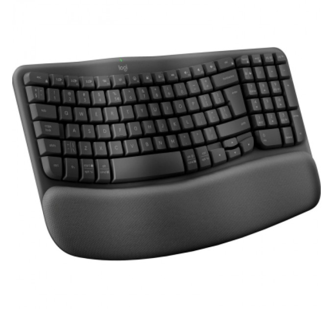Logitech Клавіатура Logitech Wave Keys For Business Bluetooth/Wireless UA Black (920-012334)