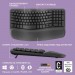Logitech Клавіатура Logitech Wave Keys For Business Bluetooth/Wireless UA Black (920-012334)