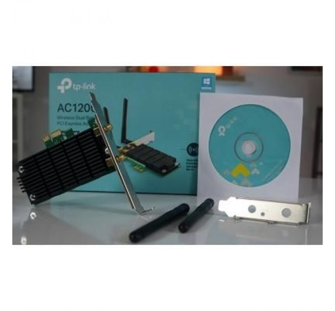 TP-Link Ретранслятор TP-Link Archer T4E AC1200, PCI Express, Beamforming (ARCHER-T4E)