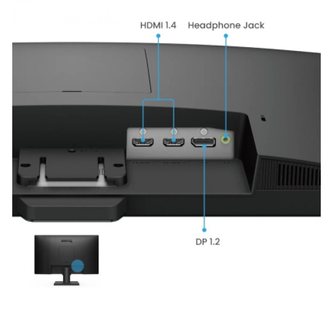 BenQ Монітор BenQ GW2490E BLACK