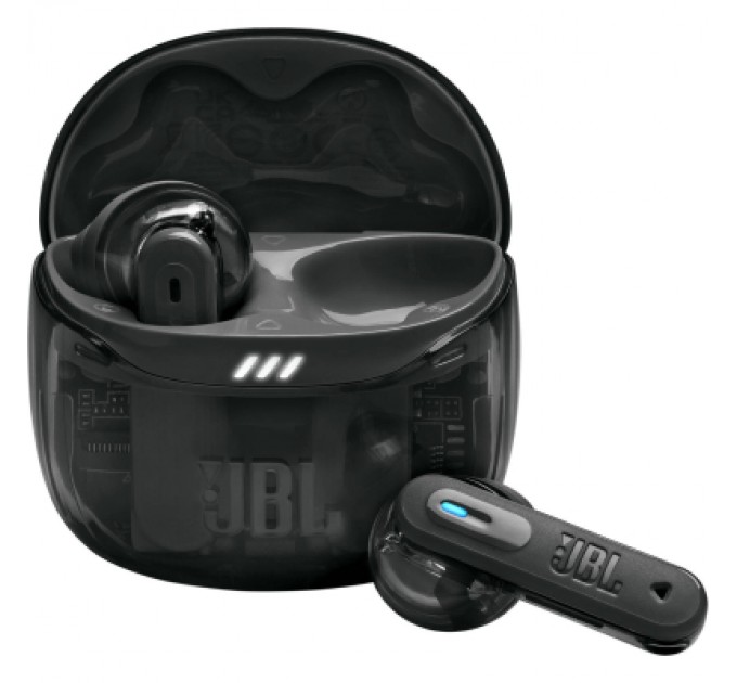 JBL Навушники JBL Tune Flex 2 Ghost Black (JBLTFLEX2GBLK)