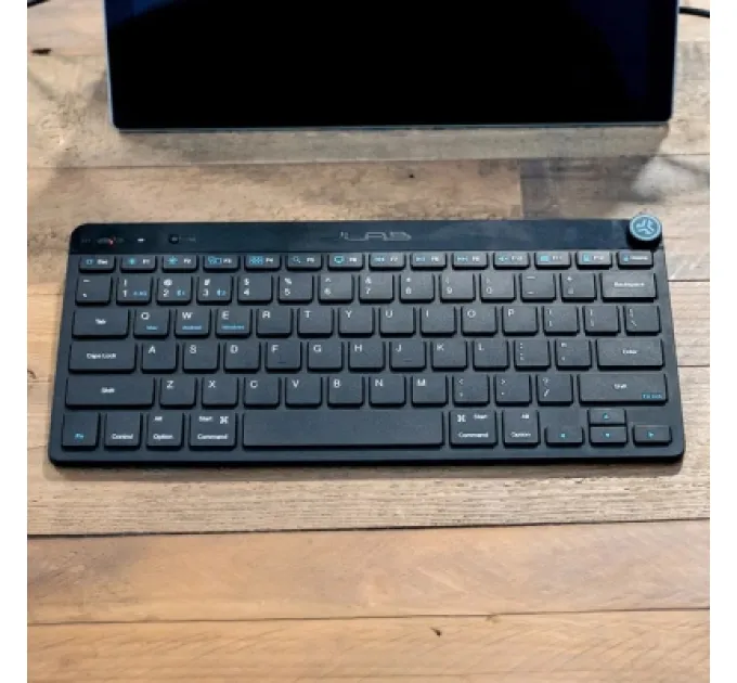 Jlab Клавіатура Jlab GO Bluetooth/Wireless Black (IEUKGOKEYBRBLK4)