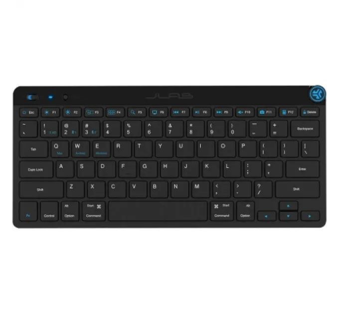 Jlab Клавіатура Jlab GO Bluetooth/Wireless Black (IEUKGOKEYBRBLK4)