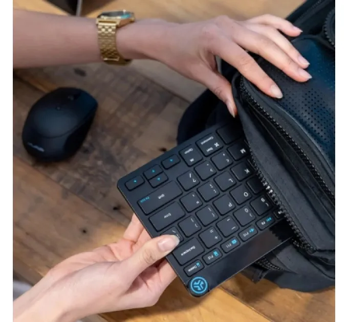 Jlab Клавіатура Jlab GO Bluetooth/Wireless Black (IEUKGOKEYBRBLK4)
