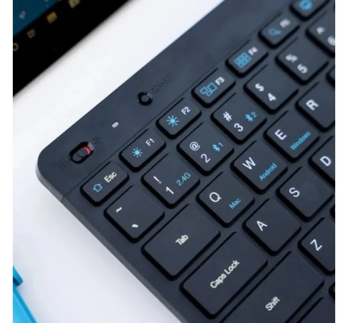 Jlab Клавіатура Jlab GO Bluetooth/Wireless Black (IEUKGOKEYBRBLK4)