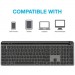 Jlab Клавіатура Jlab Epic Bluetooth/Wireless Black (IEUGBKJBUDSKEYRBLK4)