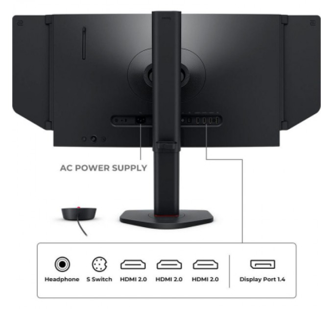 BenQ Монітор BenQ XL2566X+ Dark Grey