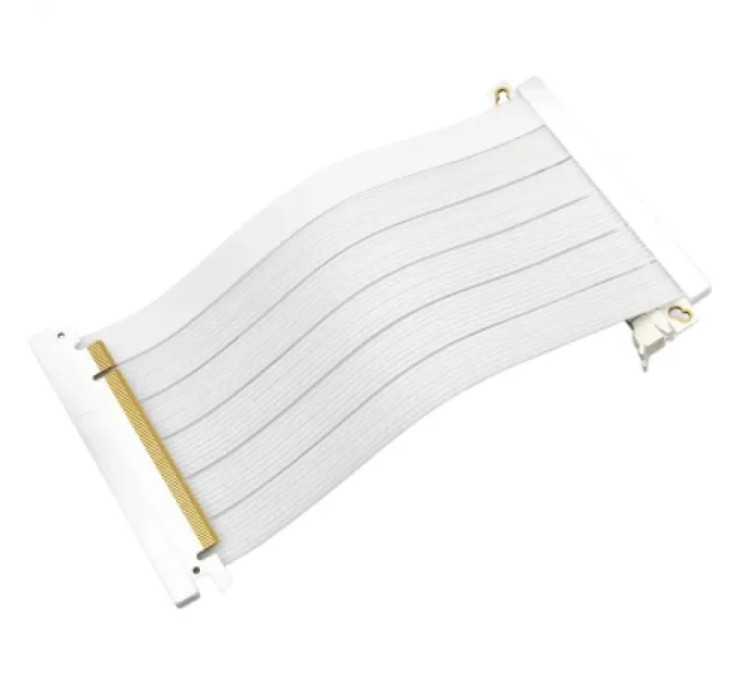 PcCooler Райзер PcCooler Vertical GPU RISER CABLE PCI-E BK 4.0 185мм PCI-E4.0X16 Біл (RC185 WH 4.0)