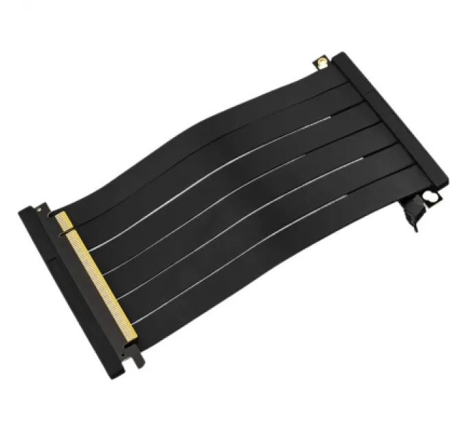 PcCooler Райзер PcCooler Vertical GPU RISER CABLE PCI-E BK 4.0 185мм PCI-E4.0X16 Чор (RC185 BK 4.0)